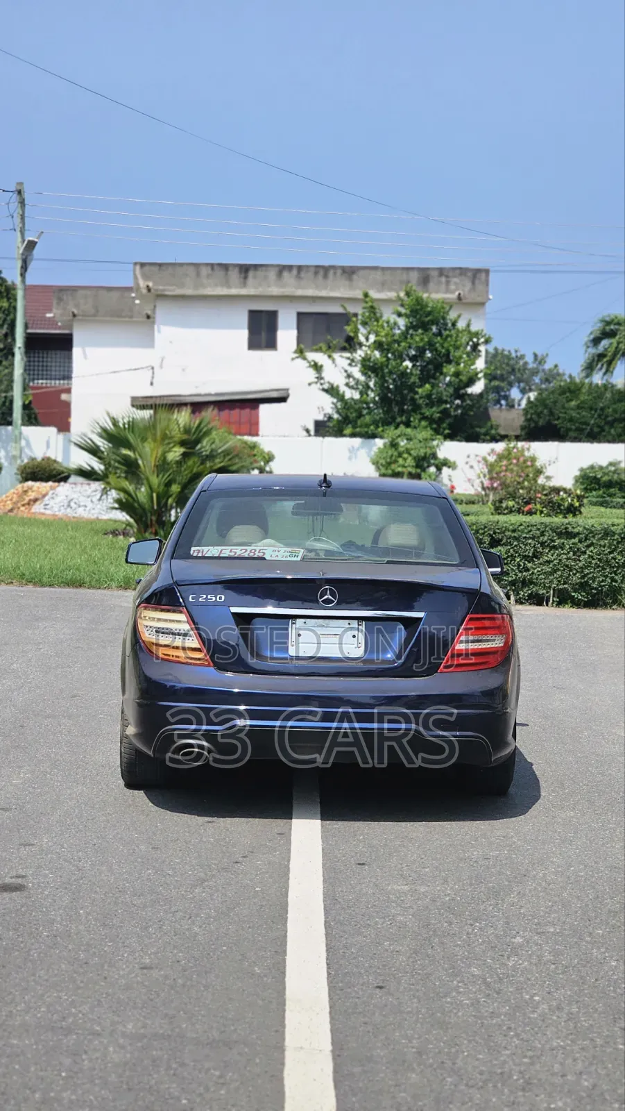 Mercedes-Benz C250 2014 Blue