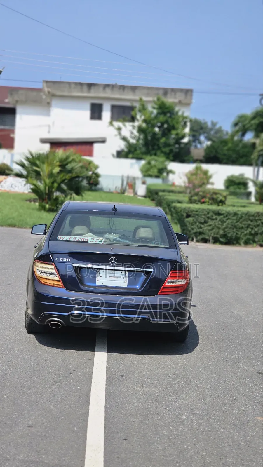 Mercedes-Benz C250 2014 Blue