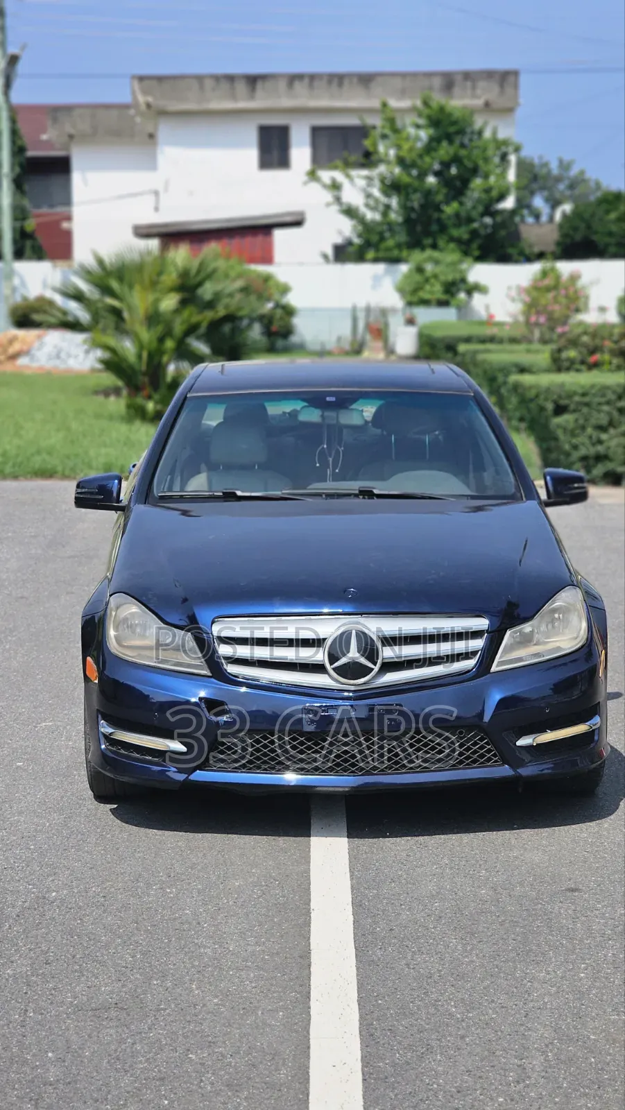 Mercedes-Benz C250 2014 Blue