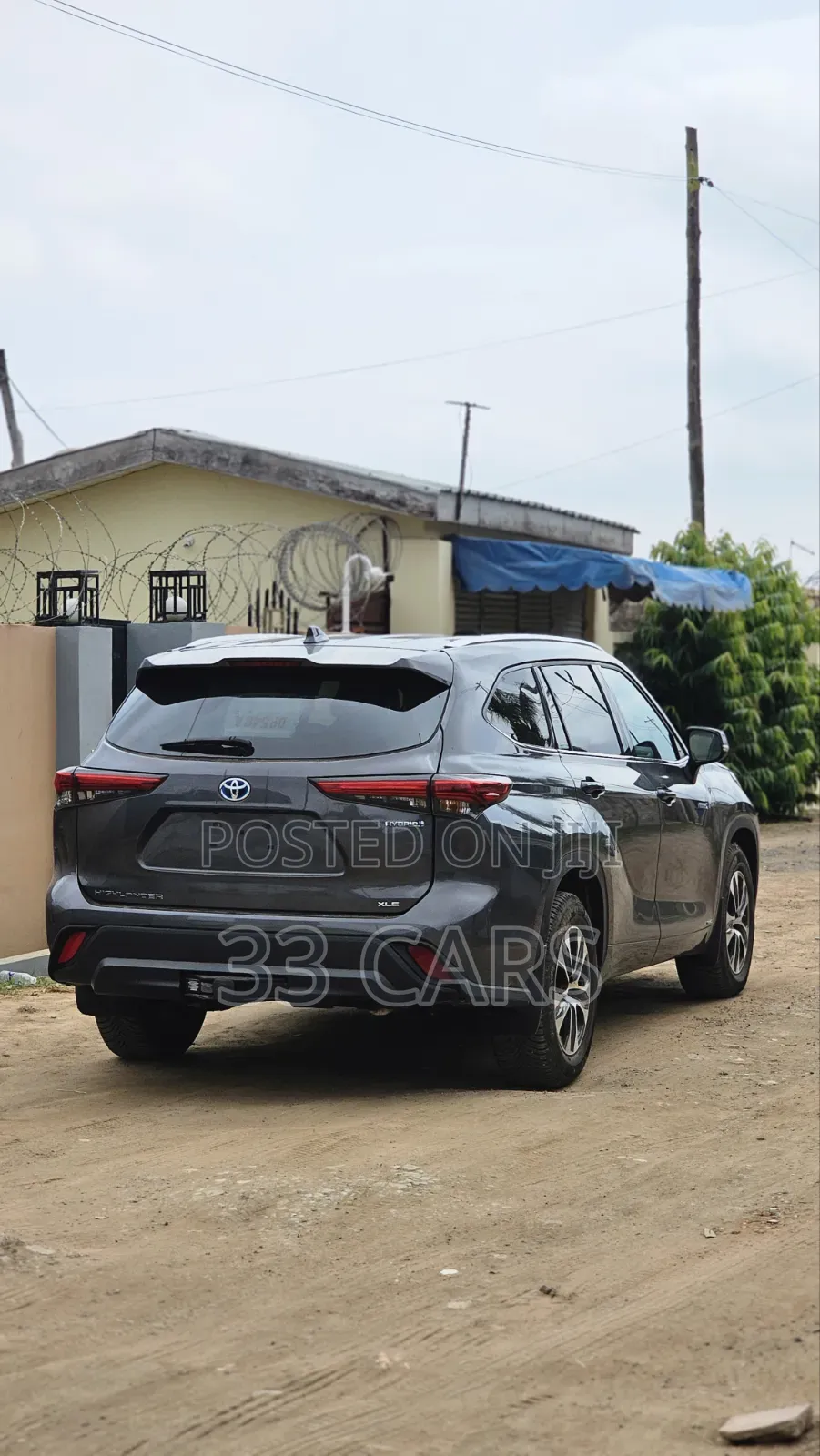 Toyota Highlander 2021 Gray