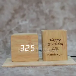 Bamboo Clock