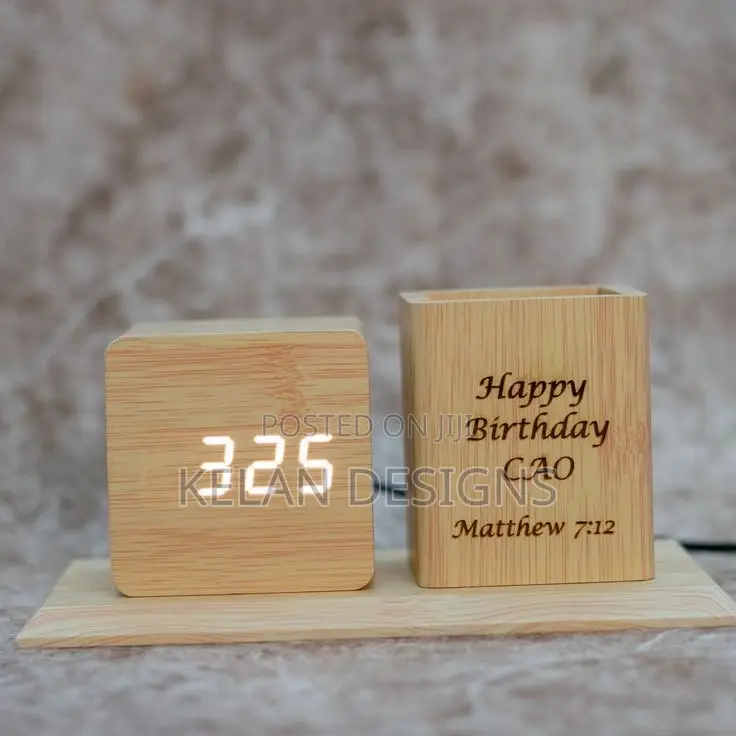 Bamboo Clock
