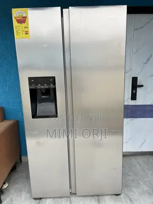 Double Door Fridge With Water Dispenser
