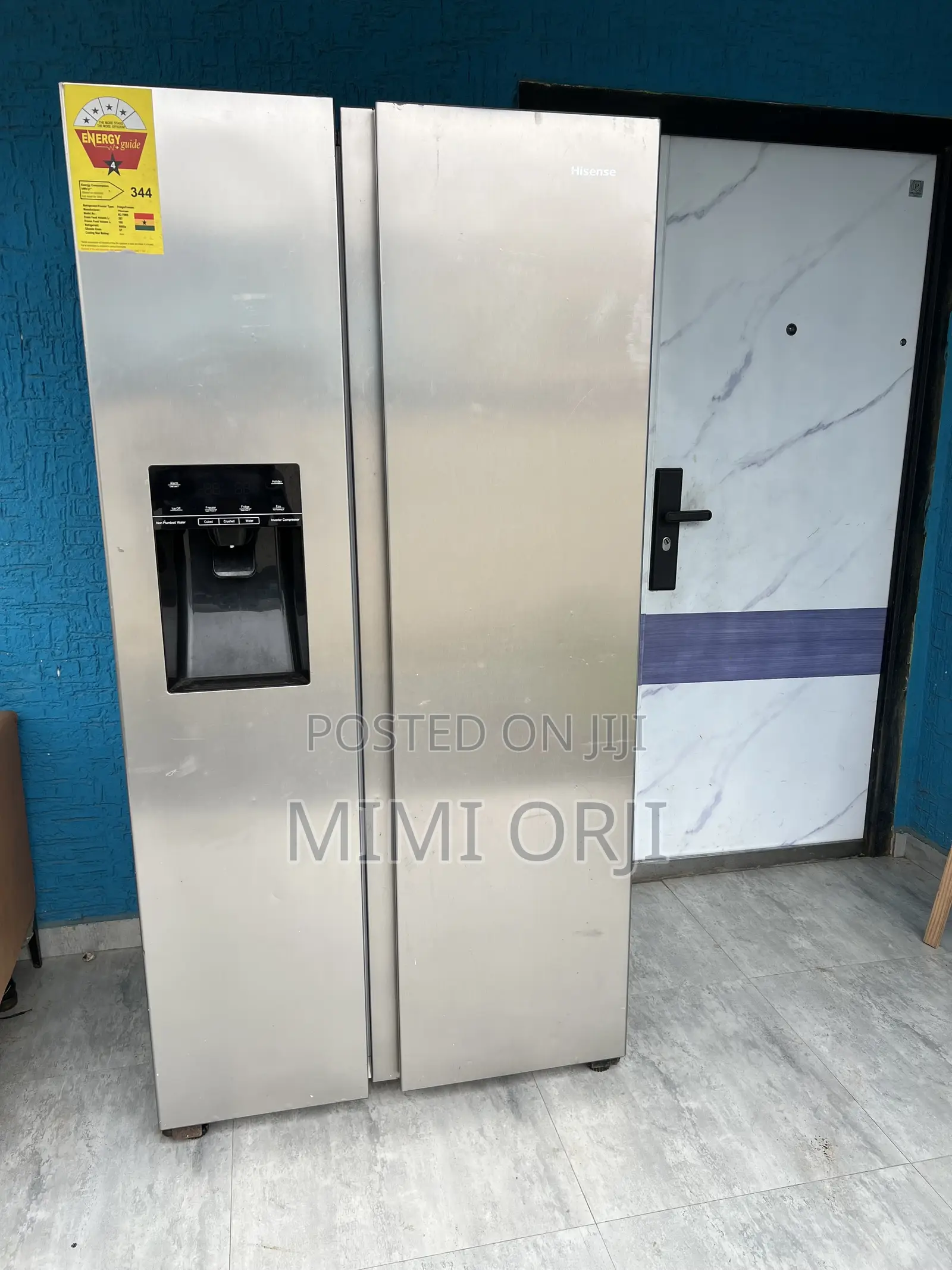 Double Door Fridge With Water Dispenser