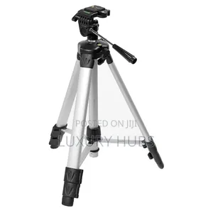 135cm Highly Adjustable Aluminum Tripod With Phone Holder