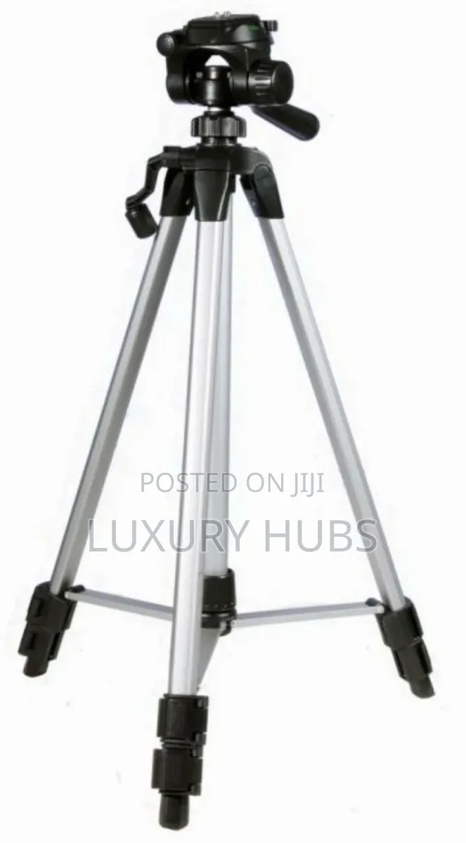 135cm Highly Adjustable Aluminum Tripod With Phone Holder