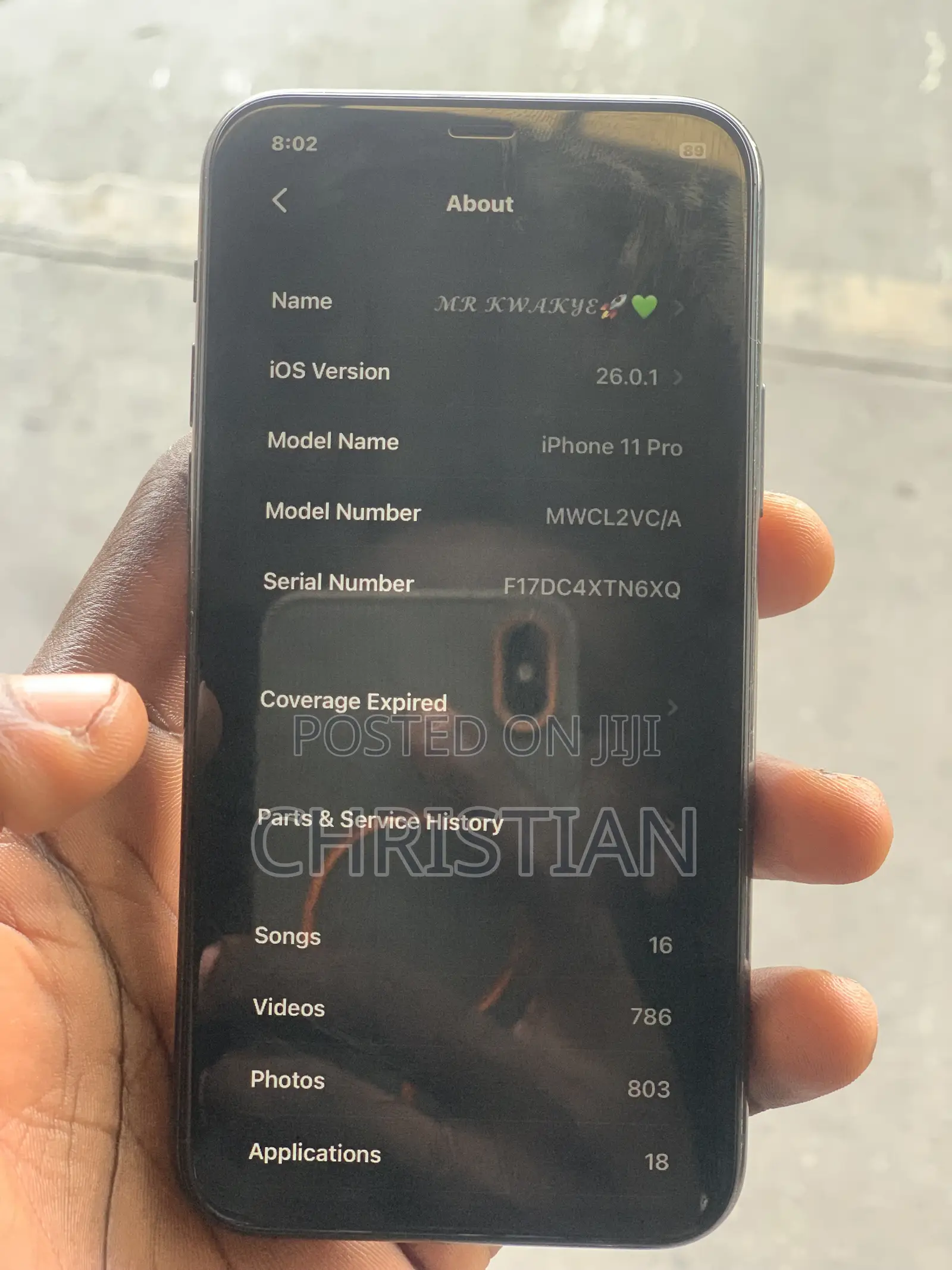 Apple iPhone 11 Pro 64 GB Gray