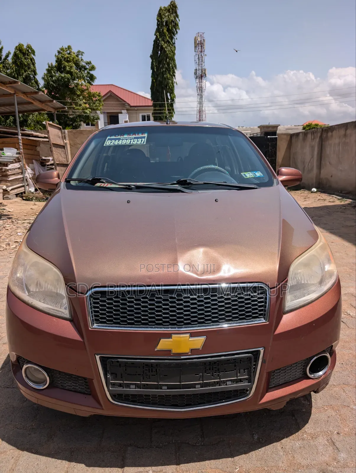Chevrolet Aveo 2011 Brown