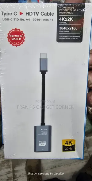 Type C to HDTV Cable