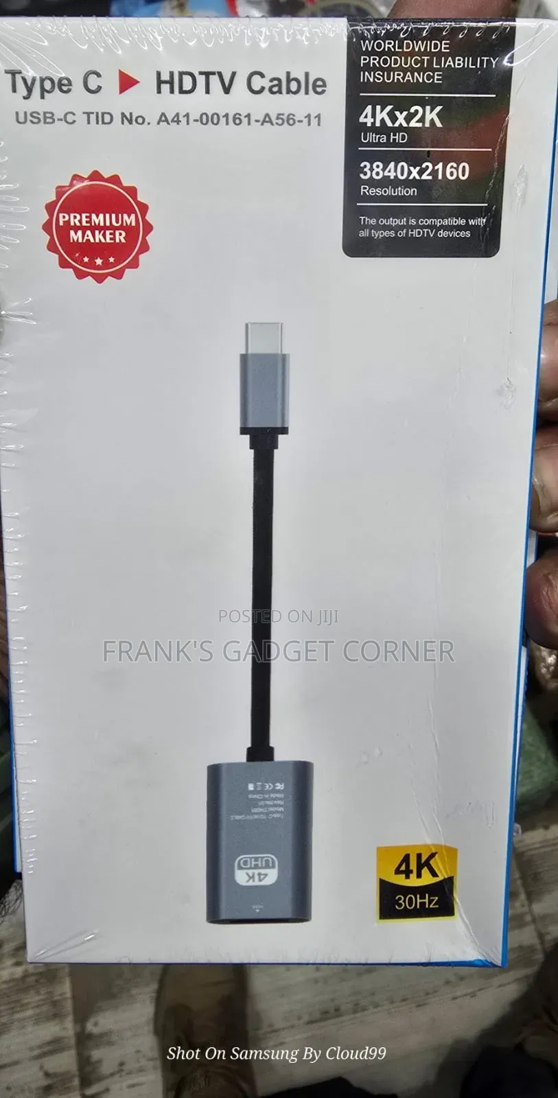 Type C to HDTV Cable