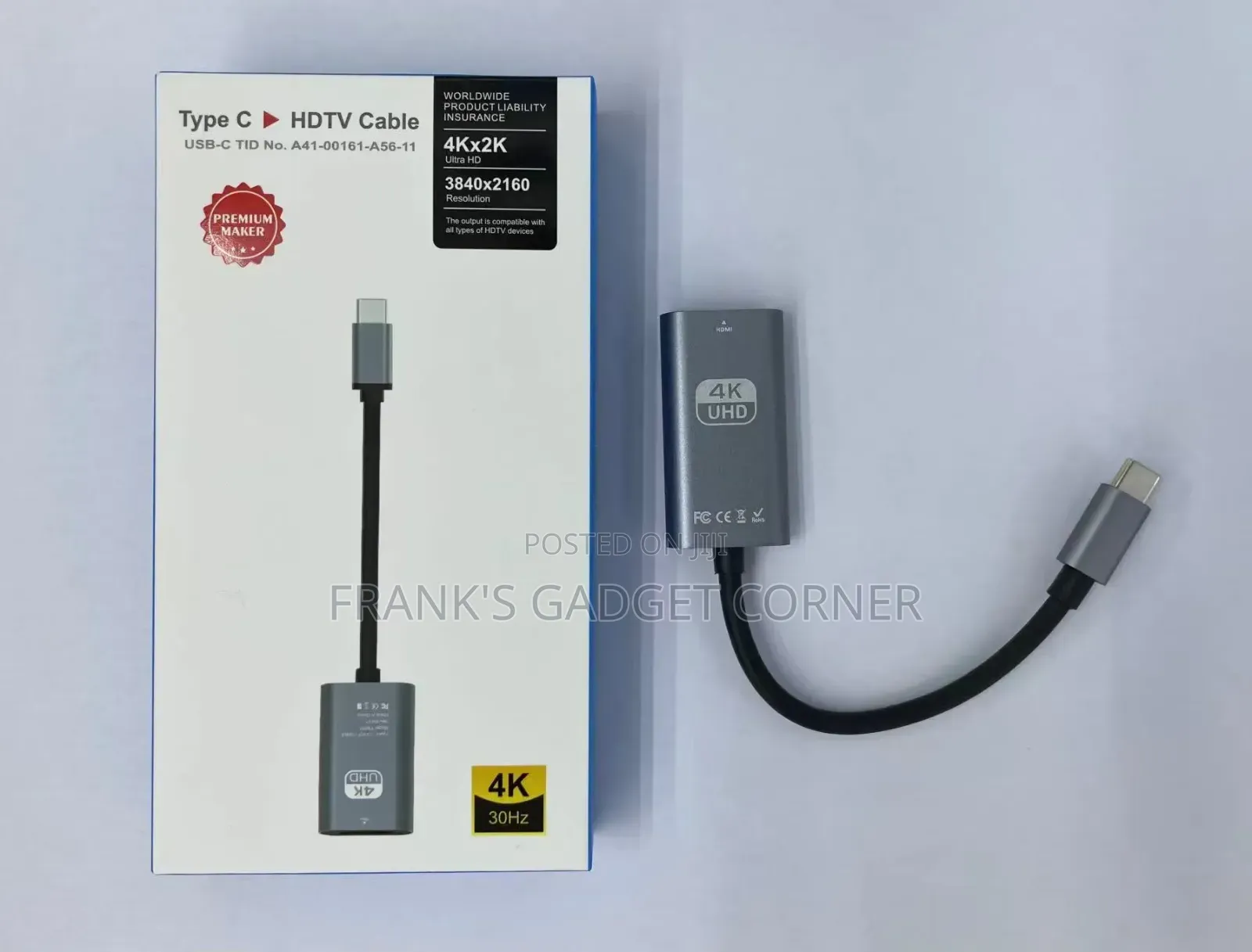 Type C to HDTV Cable