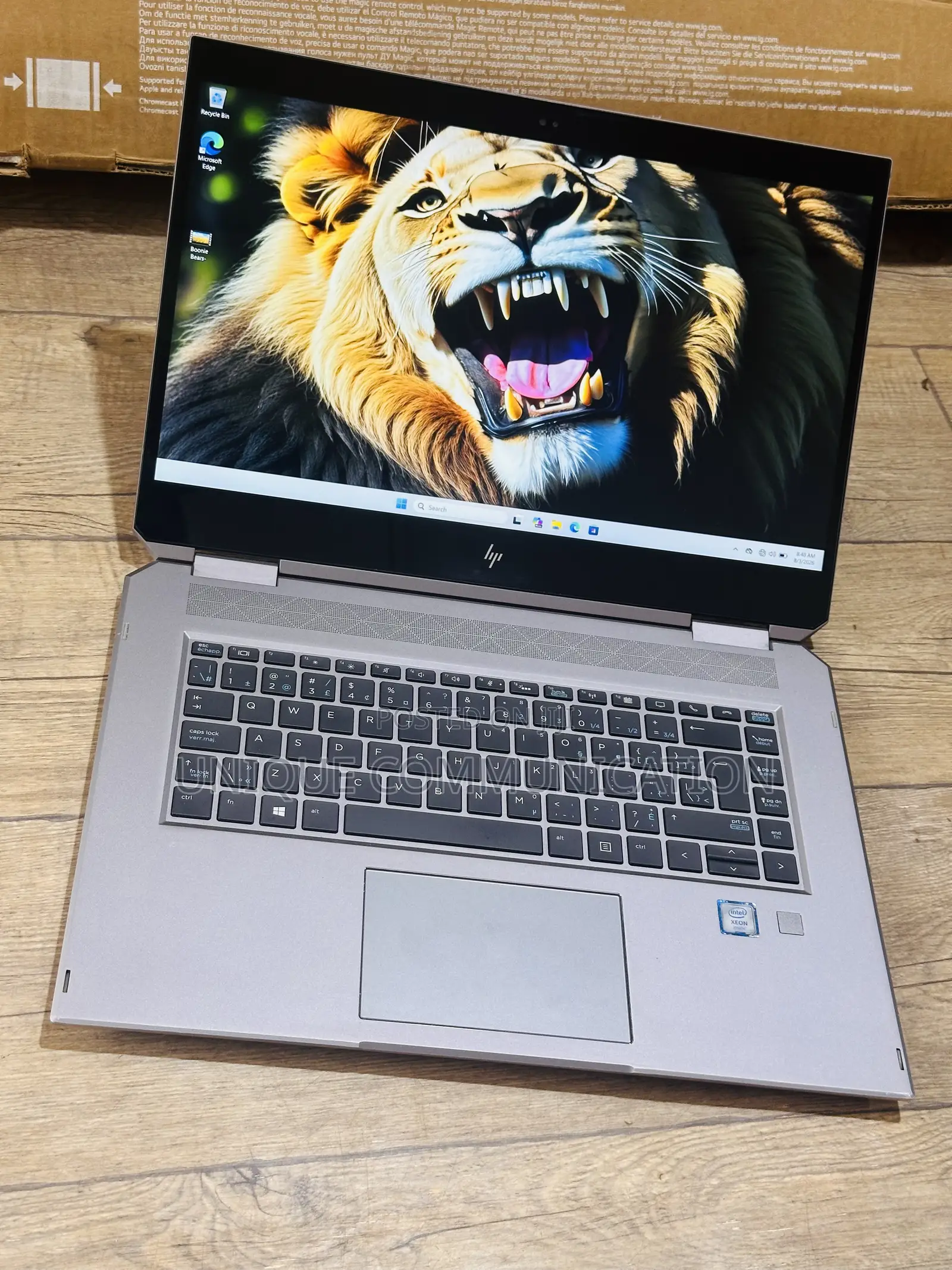 Laptop HP 16GB Intel Xeon SSD 512GB