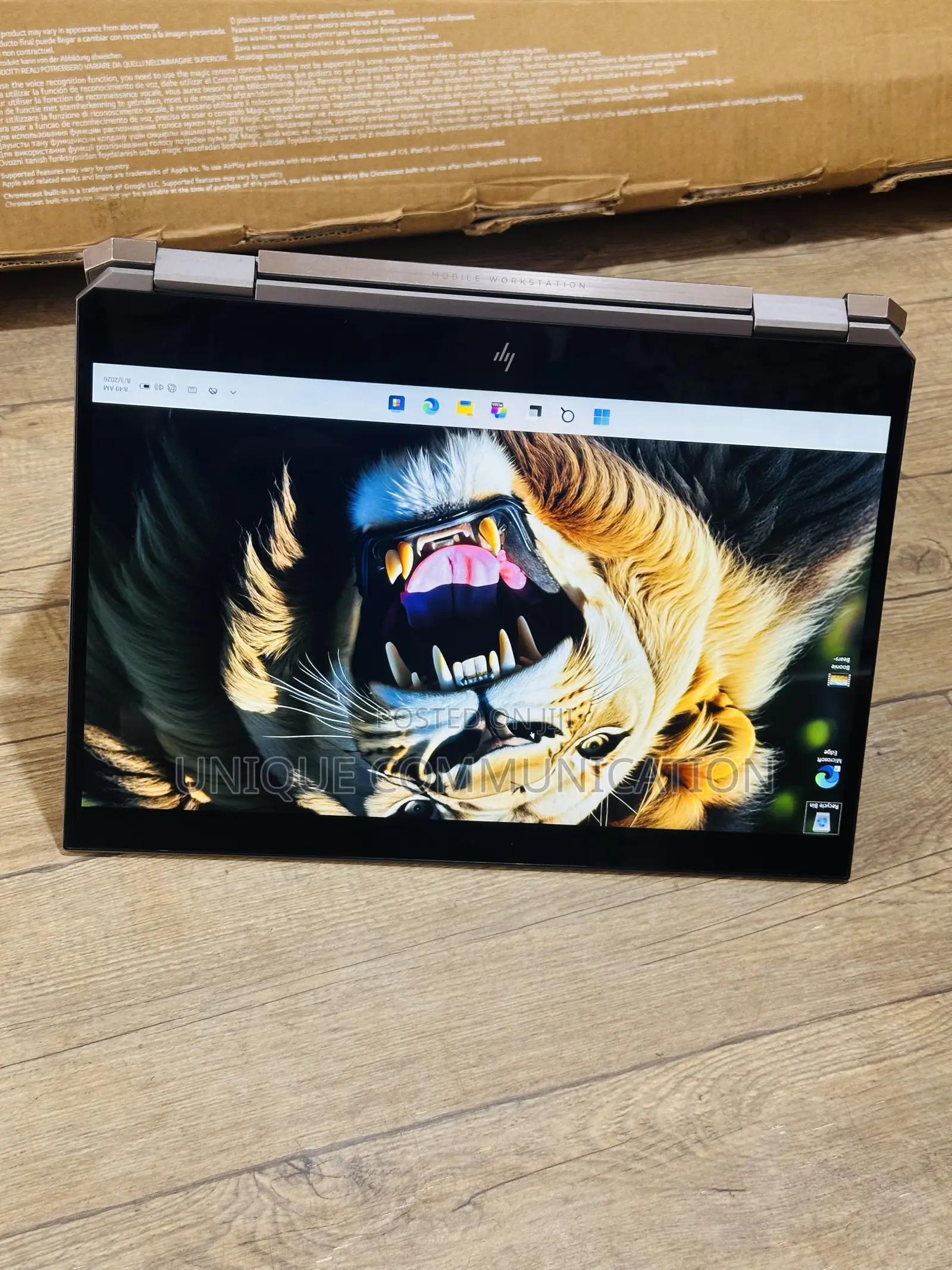 Laptop HP 16GB Intel Xeon SSD 512GB