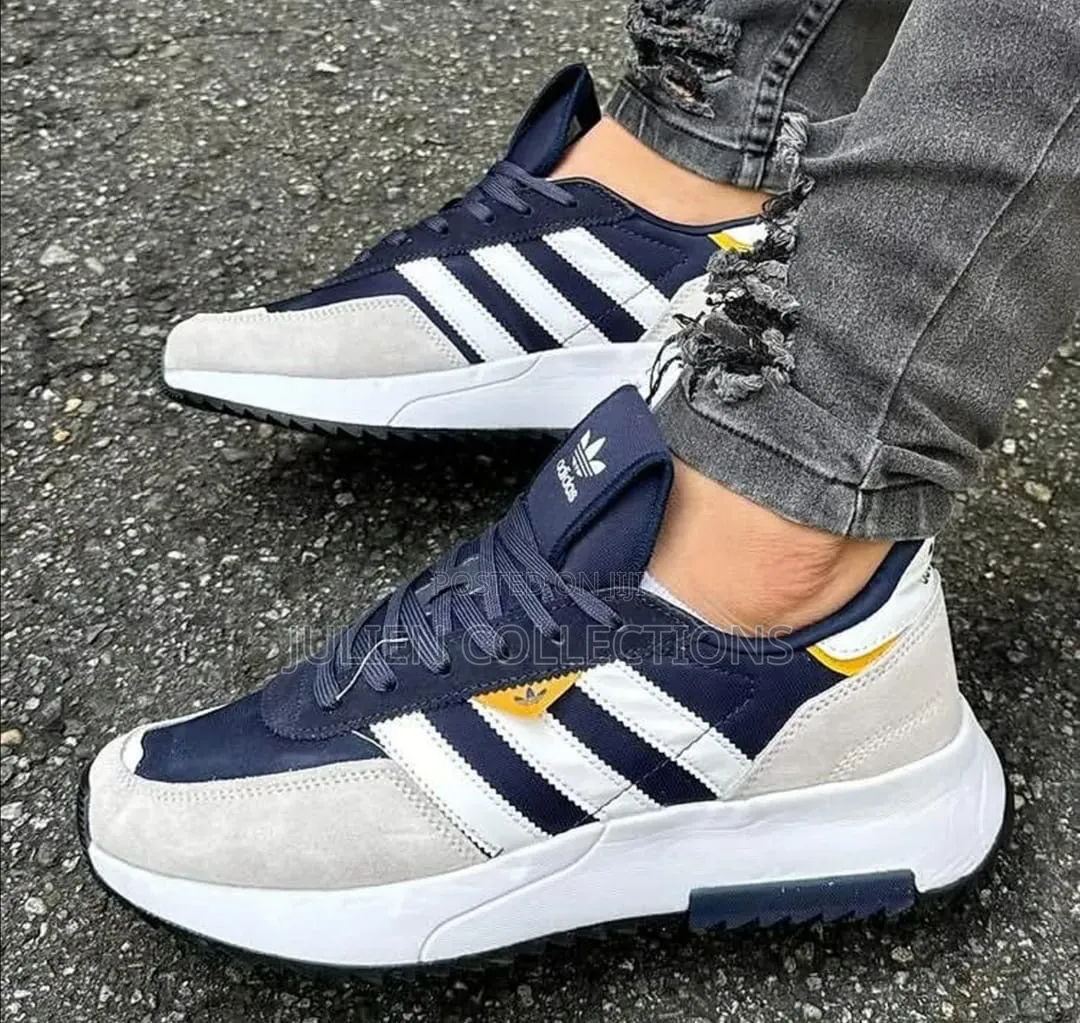 Adidas Retropy F2 Beige and Navy