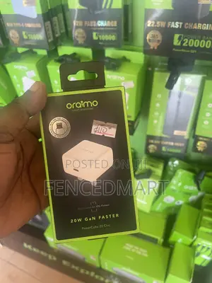 Oraimo PowerCube 20 Chic 20W GaN USB-C Fast Charger
