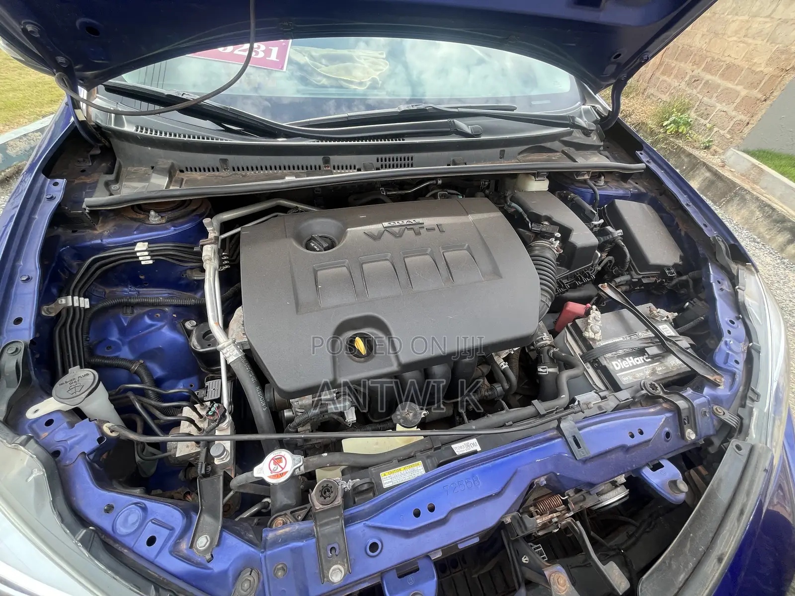 Toyota Corolla 2017 Blue