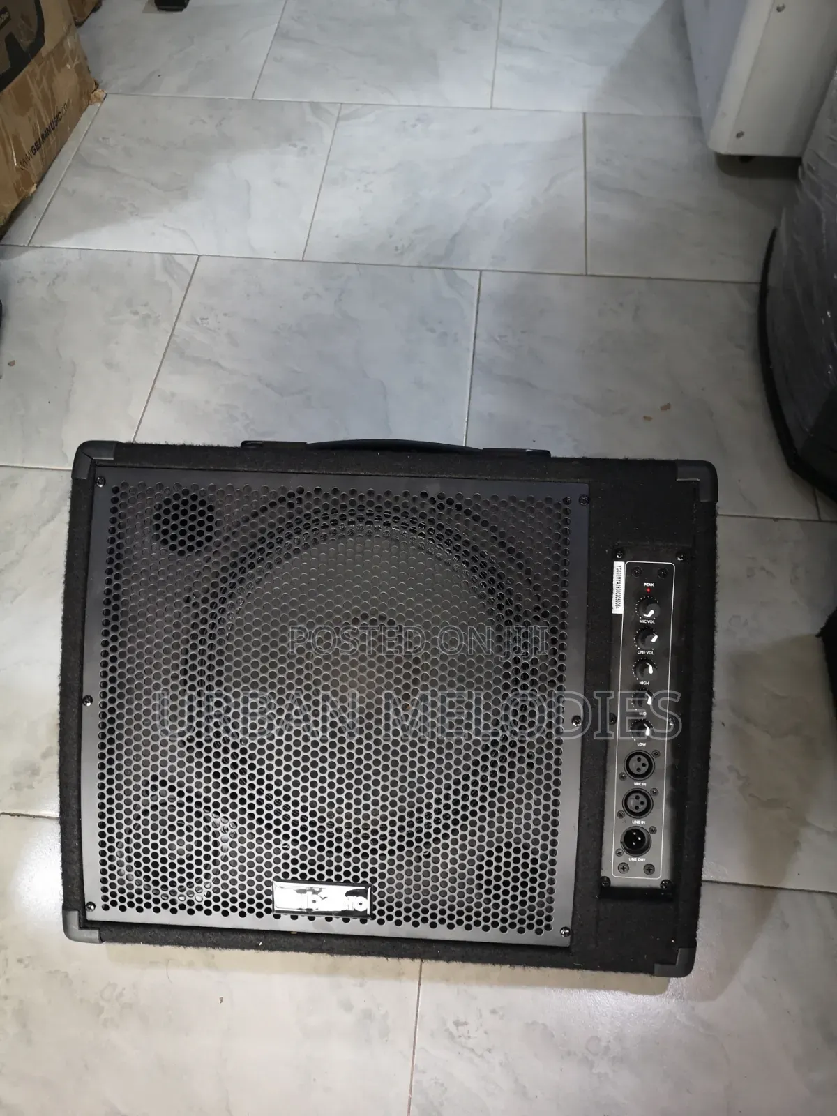 SubZero Stage Active Floor Monitor