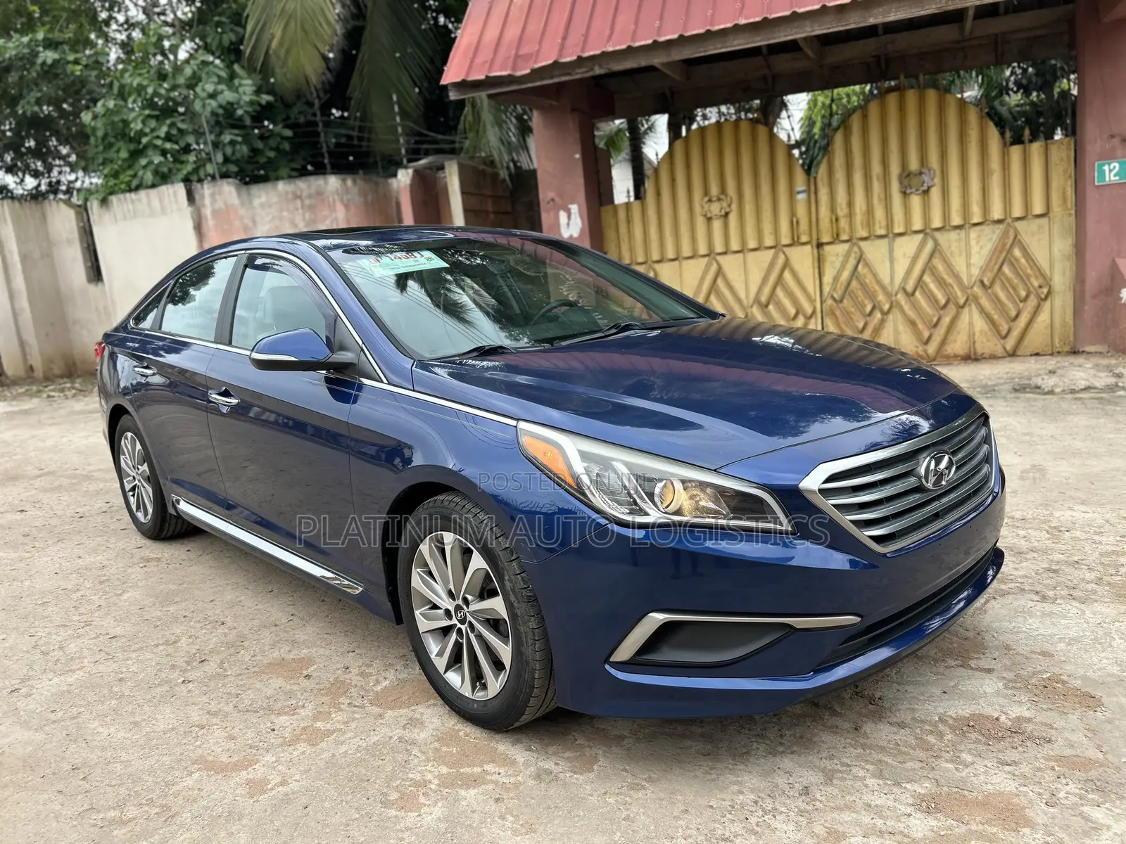 Hyundai Sonata 2017 Blue