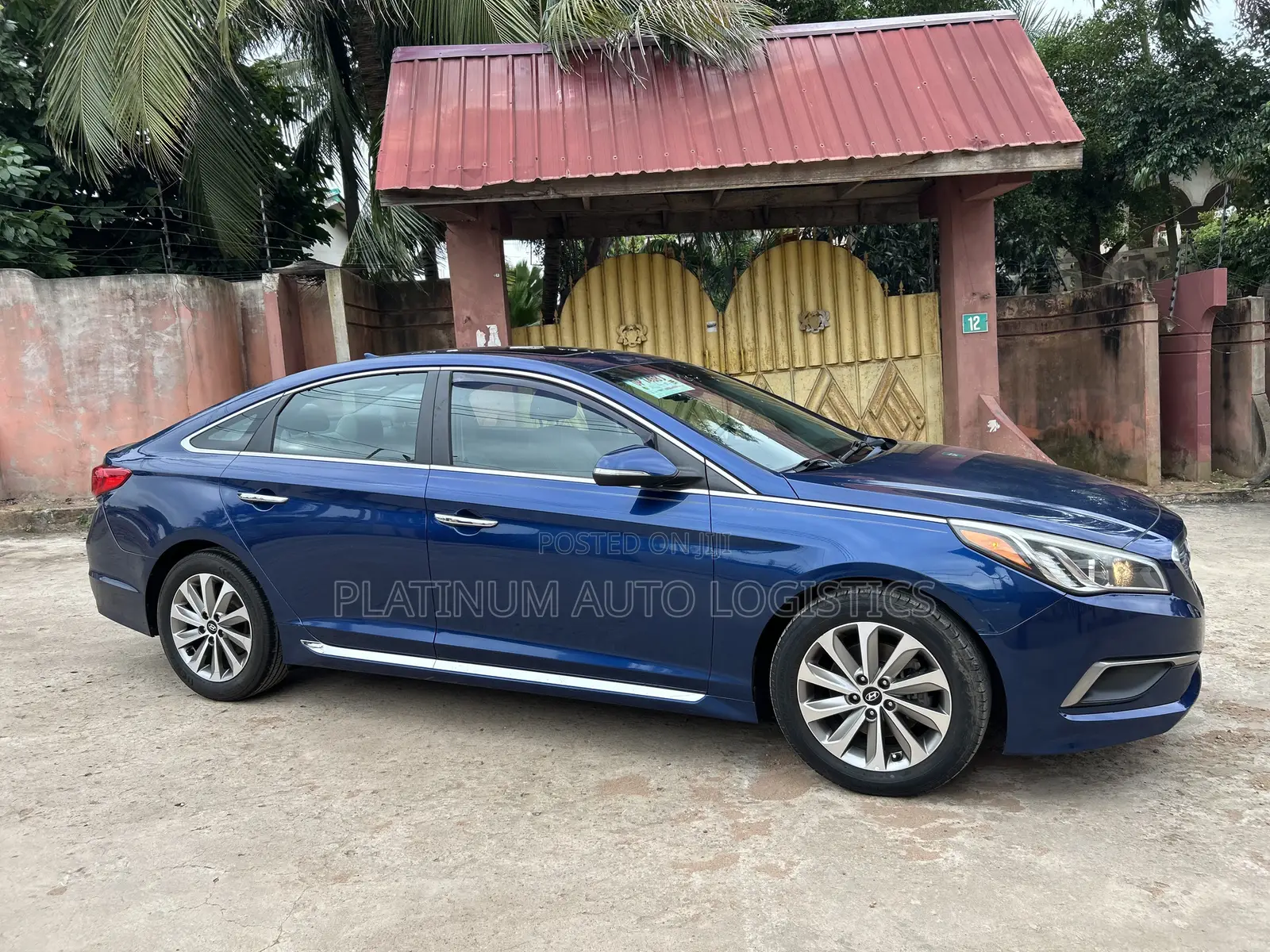 Hyundai Sonata 2017 Blue