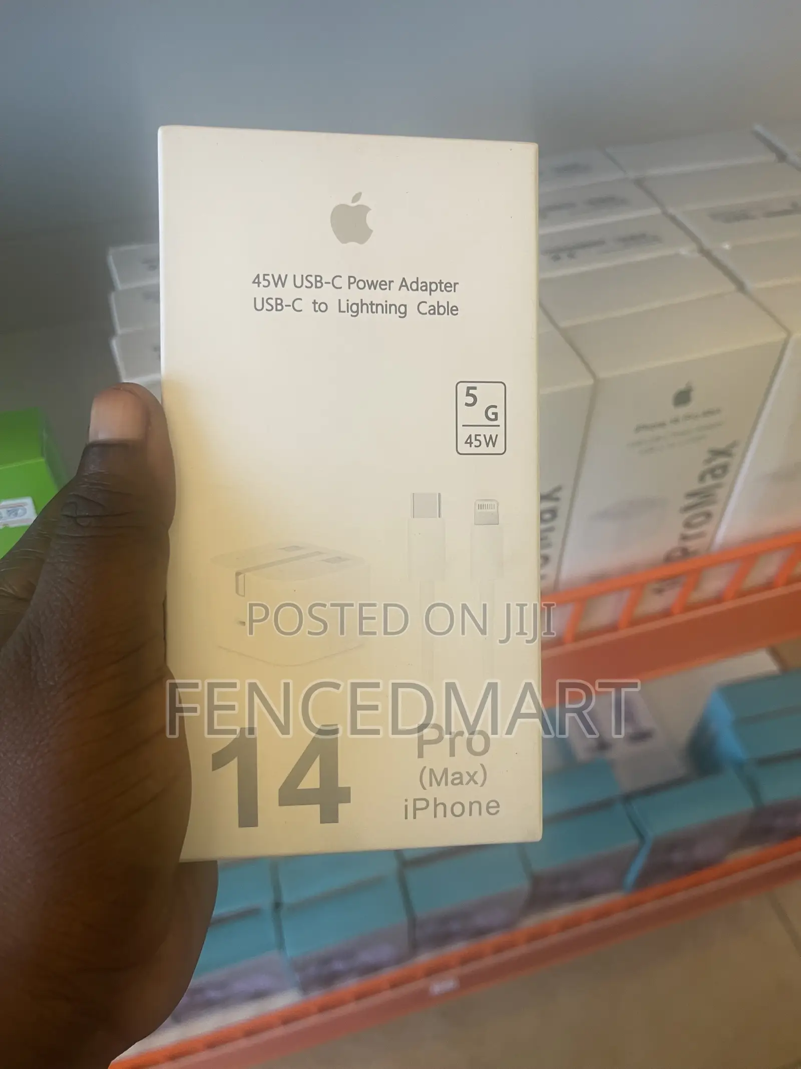 iPhone 45W USB-C Fast Charger With Lightning Cable
