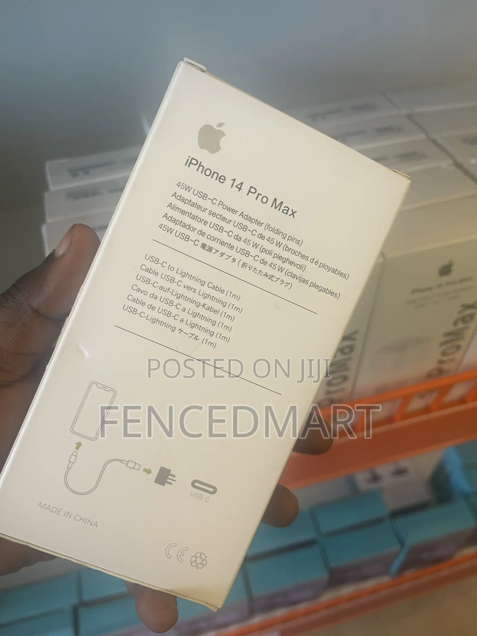 iPhone 45W USB-C Fast Charger With Lightning Cable
