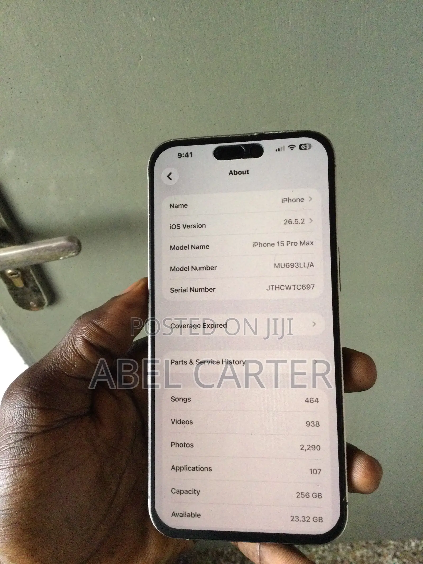 Apple iPhone 15 Pro Max 256 GB Gray