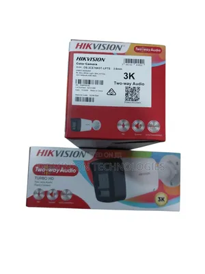 Hikvision Ds-2ce16k0t-LPTS Two-Way Audio Fixed Mini Bullet