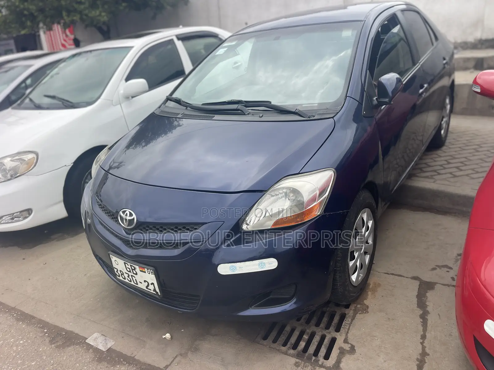 Toyota Yaris 2010 Blue