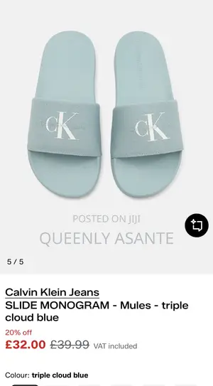 Original Calvin Klein Slides