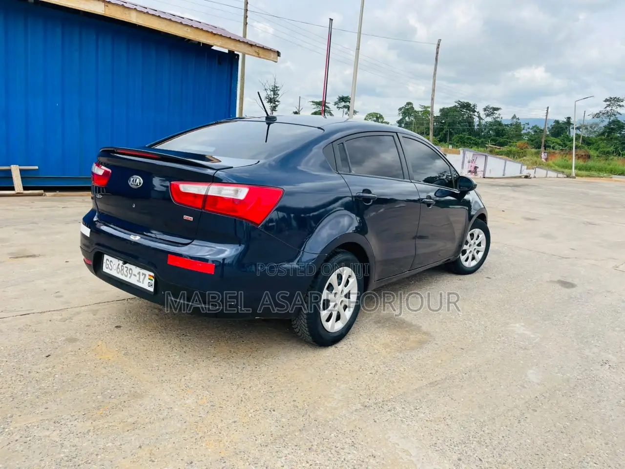 Kia Rio 2013 Blue