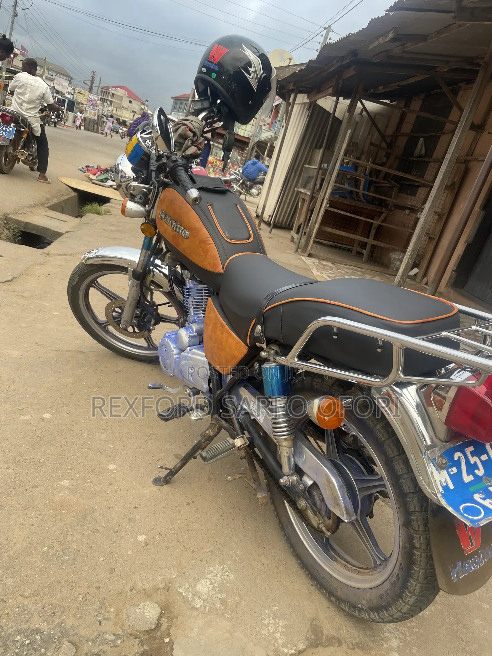Haojue HJ125-8K 2025 Black
