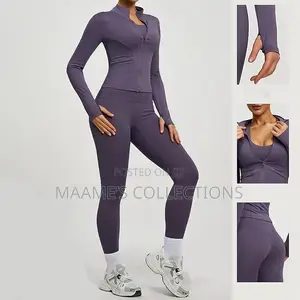 Yoga Suit 2pcs Sports Set Women Gym Wear