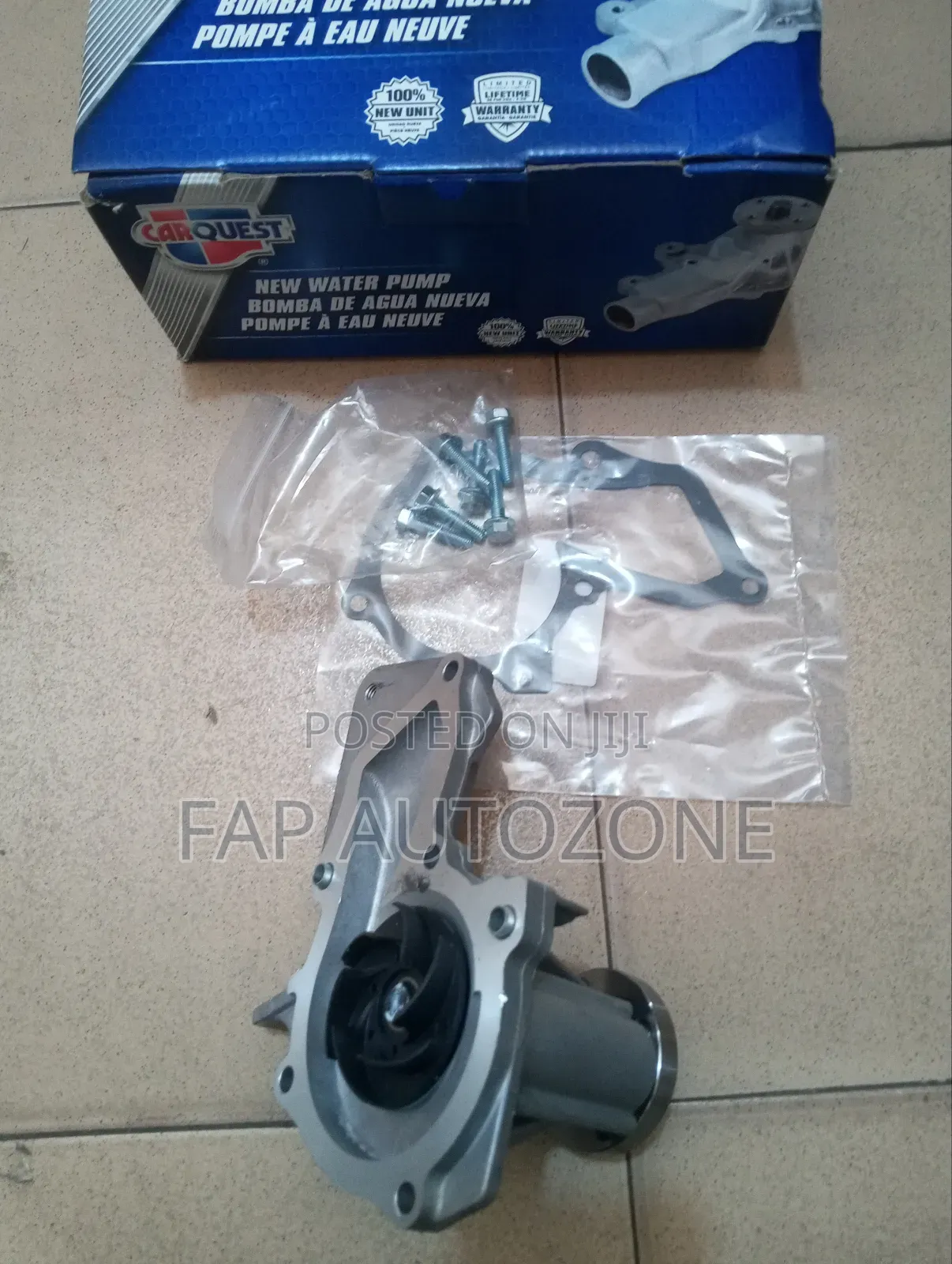 Premium Carquest Ford Escape,Fiesta, Fusion, Water Pump From USA