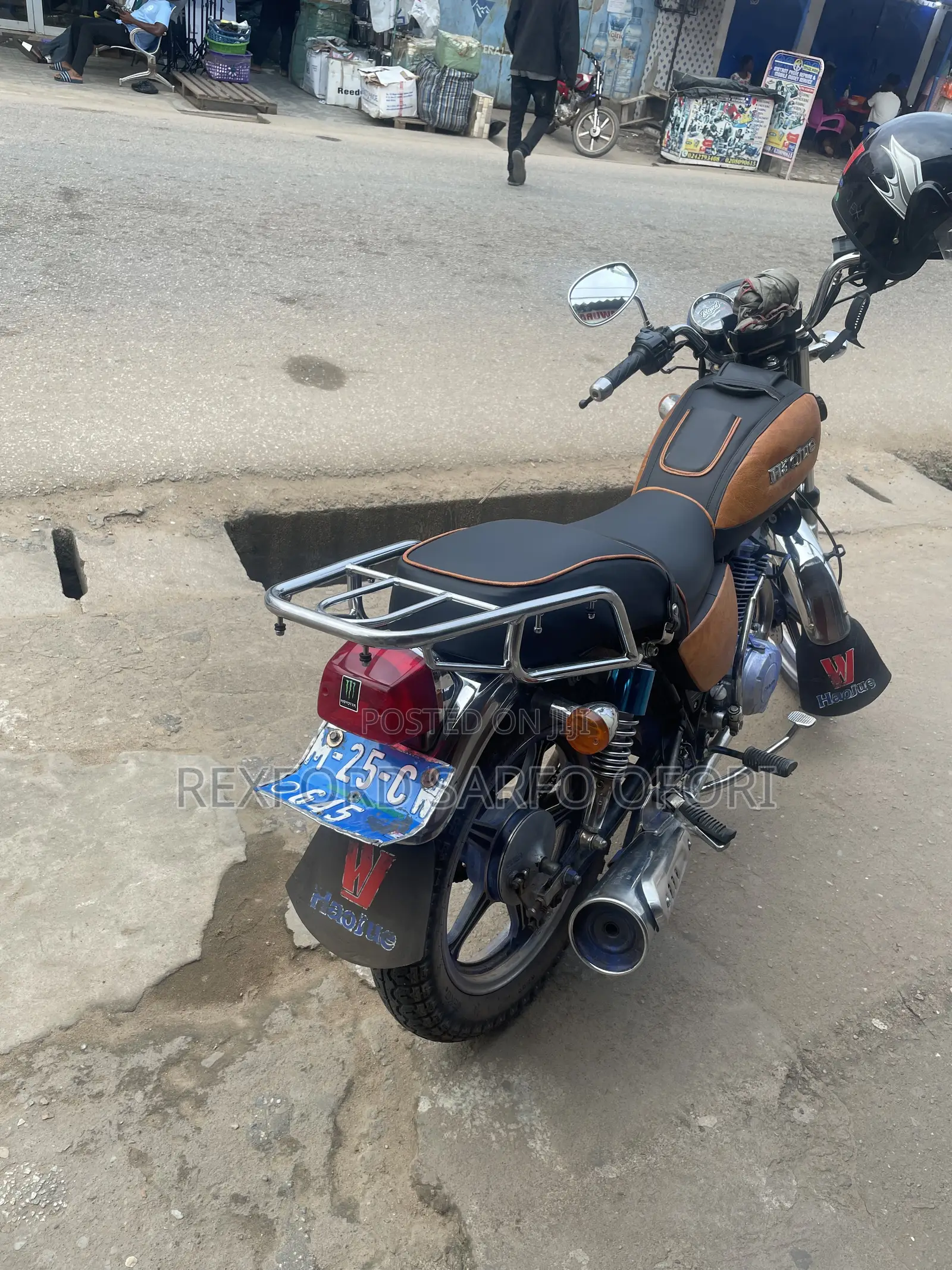 Haojue HJ125-8K 2025 Black