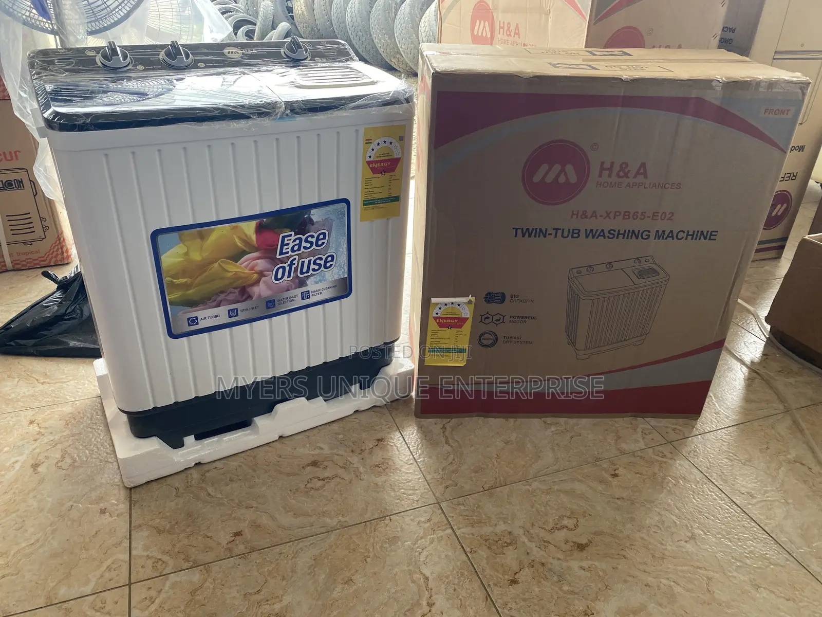 7kg Semi-Automatic Twin Tub Washer With Energy Label