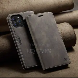 Flip Leather iPhone 12 Pro Max Series Case (Free Delivery Accra)