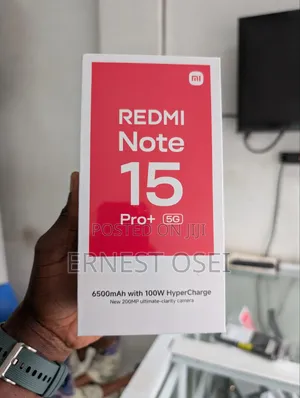 New Xiaomi Redmi Note 15 Pro+ 512 GB Blue