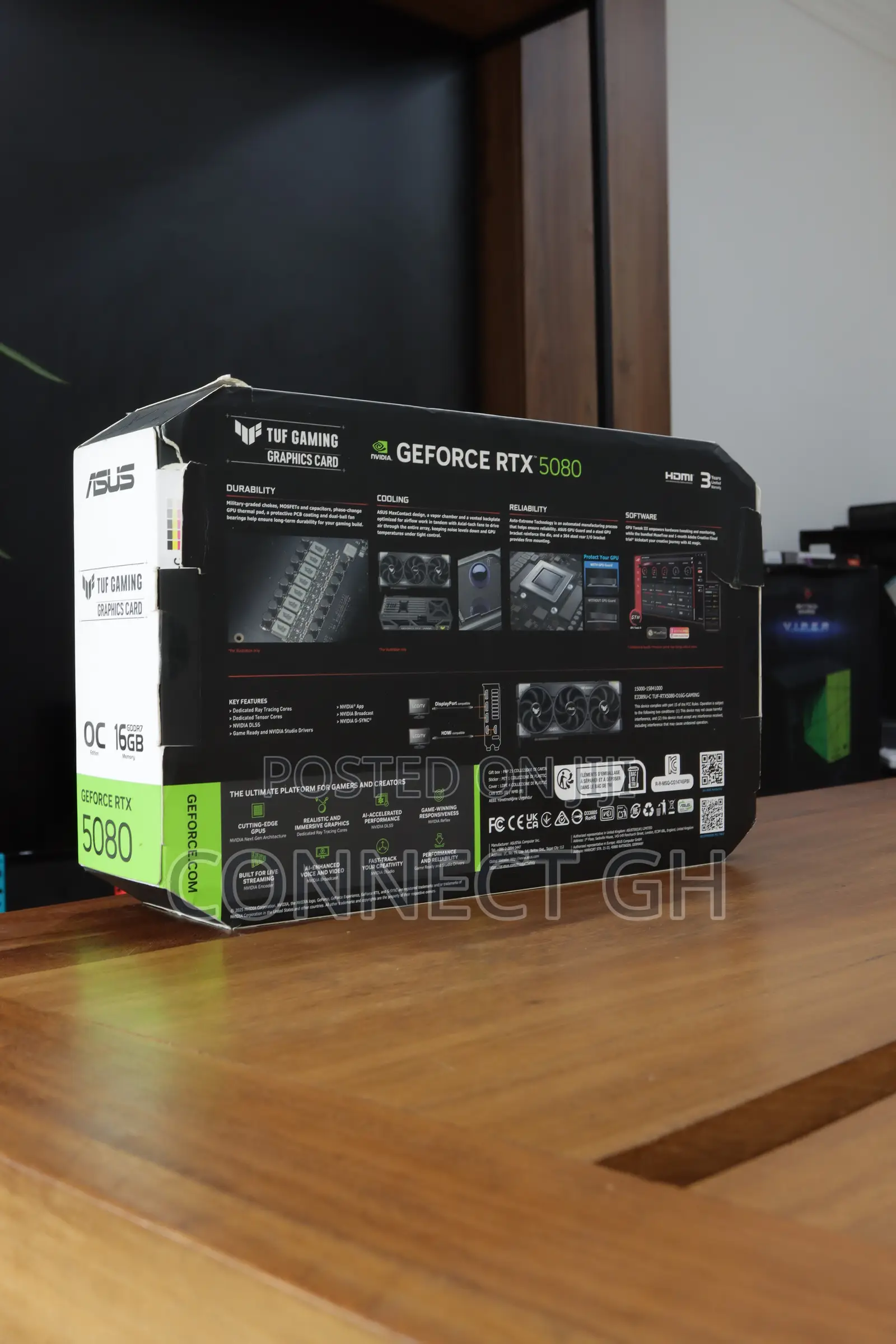 ASUS - Tuf Gaming Nvidia Geforce RTX 5080 16gb Gddr7