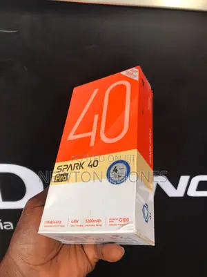 New Tecno Spark 40 Pro 256 GB Black