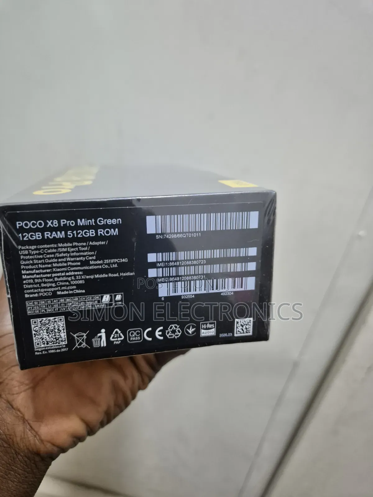 New Xiaomi Poco X8 Pro 512 GB Green