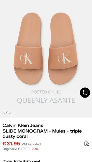 Original Calvin Klein Slides