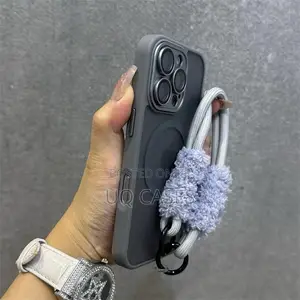 iPhone Case With Strap12 Pro to 17pro Max Series( Free Delivery Accra)
