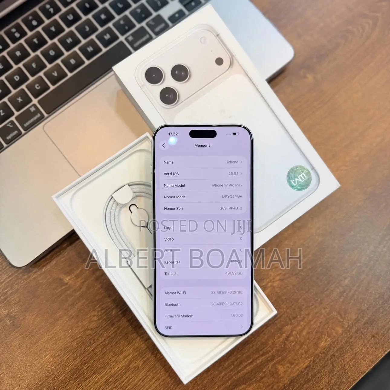 Apple iPhone 17 Pro Max 512 GB Silver