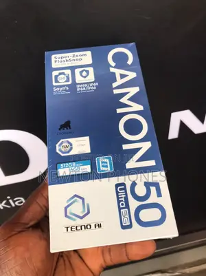 New Tecno Camon 50 Ultra 512 GB Black
