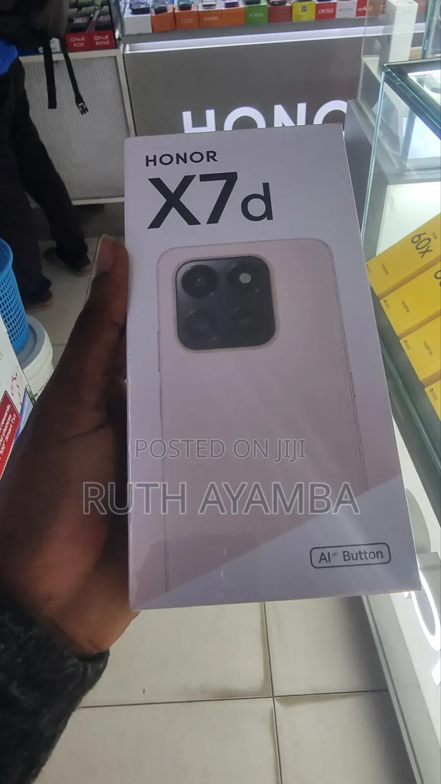 New Honor X7d 256 GB Black