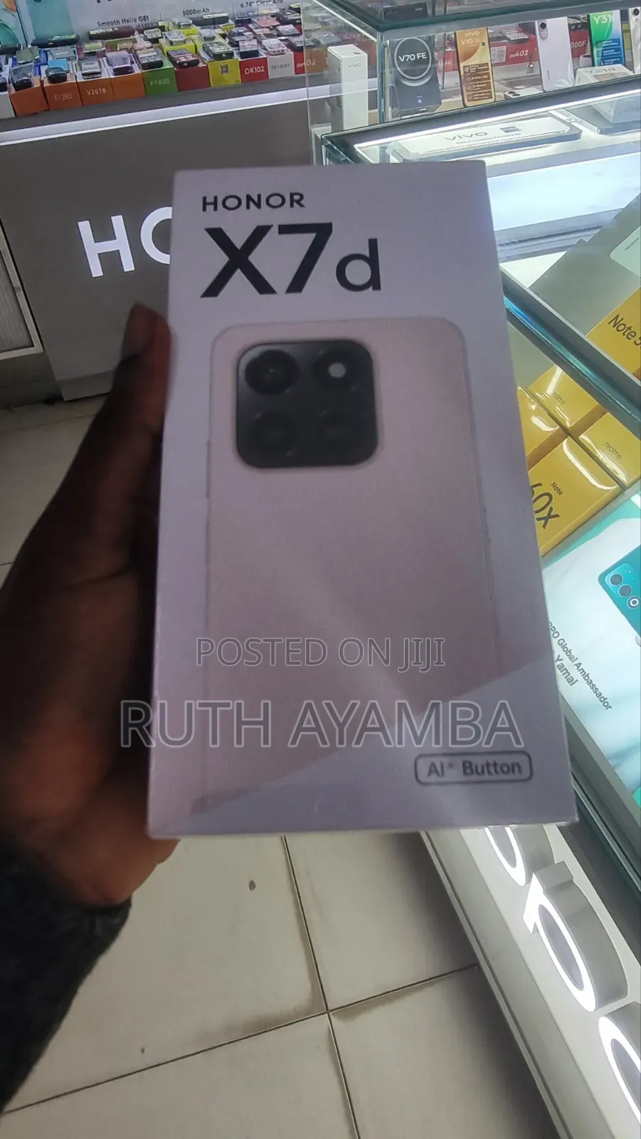 New Honor X7d 256 GB Black