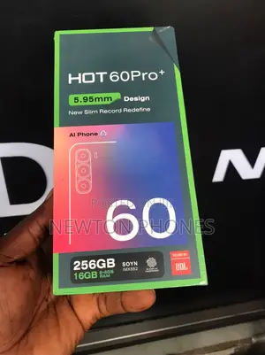 New Infinix Hot 60 Pro+ 256 GB Black