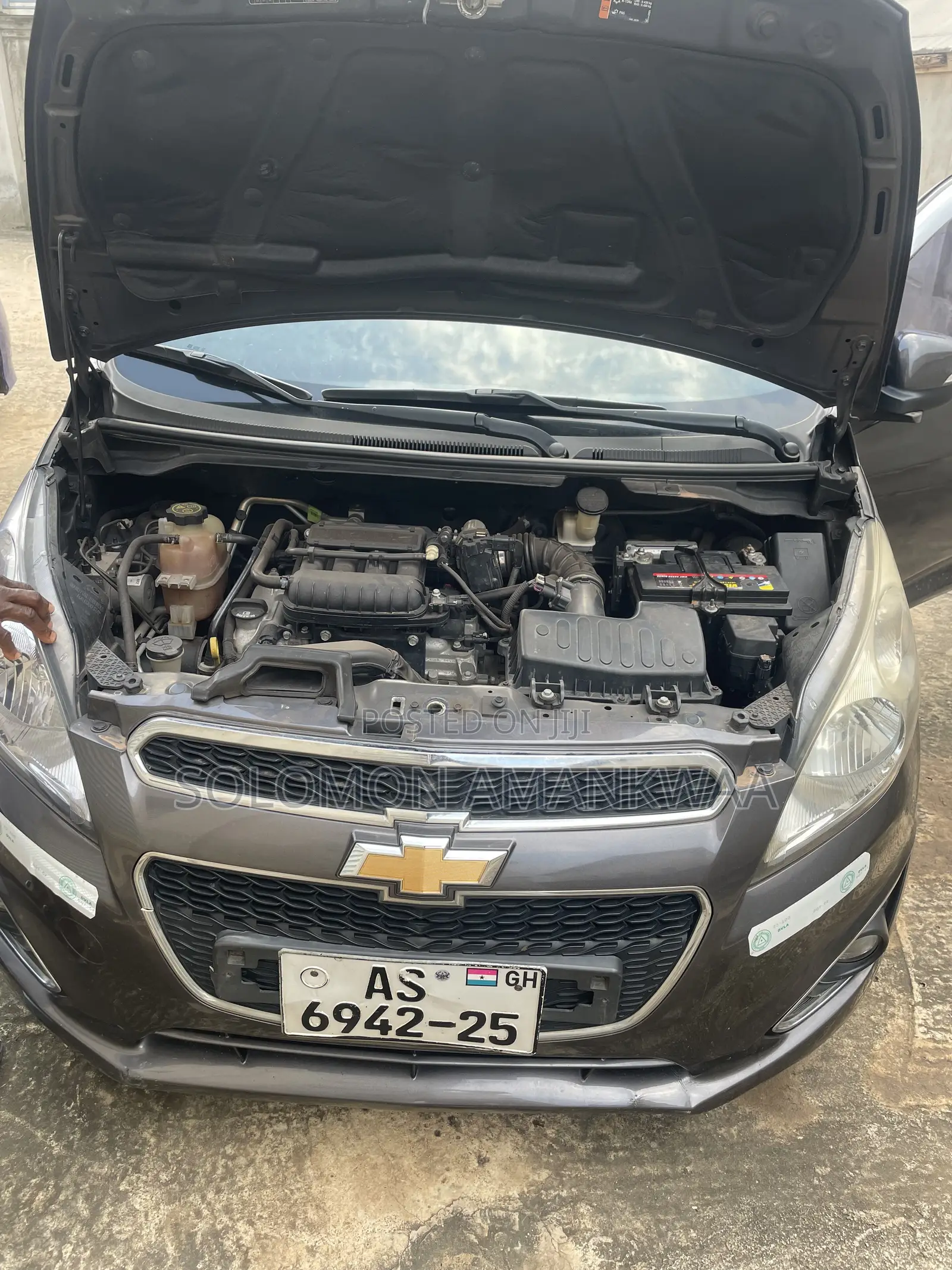 Chevrolet Spark LS 4dr Hatchback (1.2L 4cyl 5M) 2014 Gray