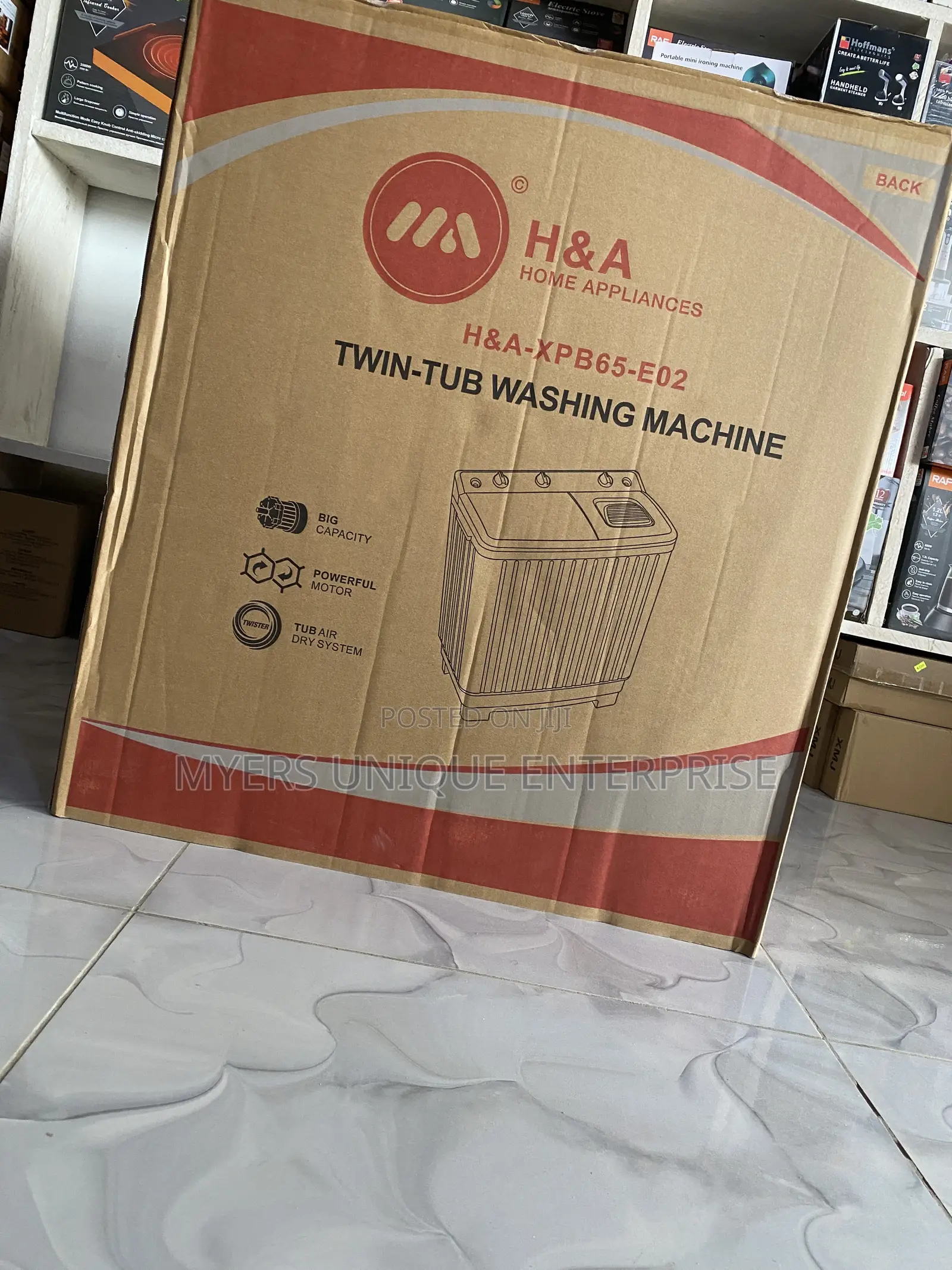 Twin Tub Washing Machine - Air Turbo Technology