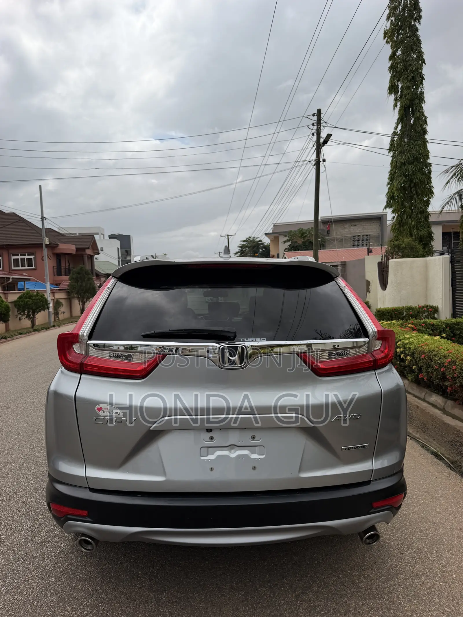 Honda CR-V Touring AWD 2019 Silver